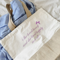 Shopper jutowy Happily Ever After